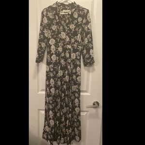 Zara maxi floral dress